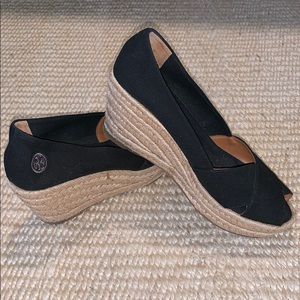 Tory Burch wedge heals